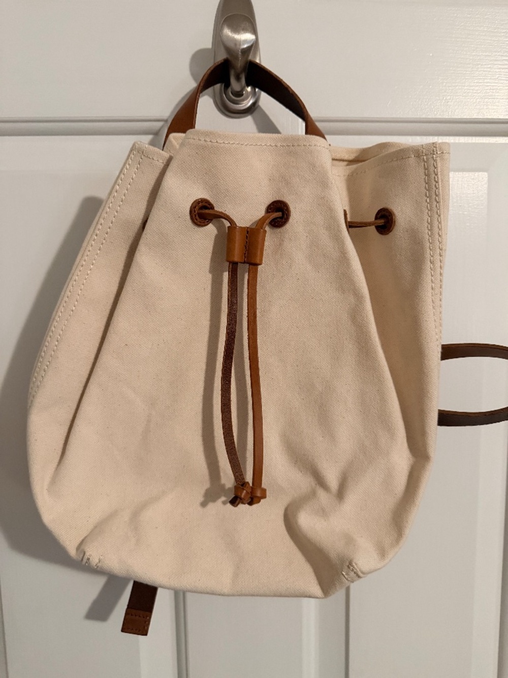 Madewell Somerset Canvas & Leather Backpack
